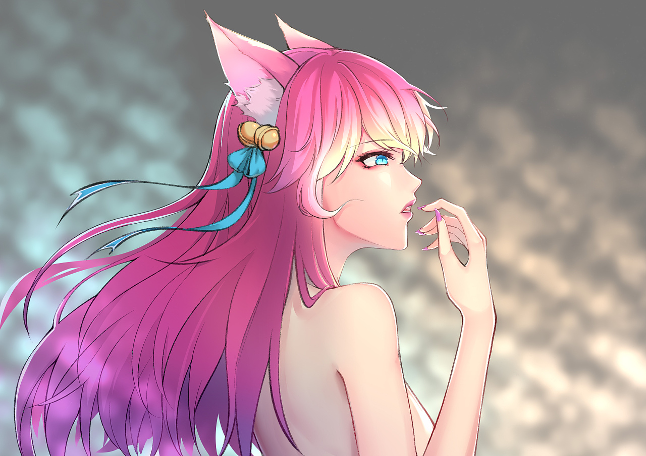 lol阿狸|插画|创作习作|ssr锐111111111 - 原创作品 - 站酷 (zcool)