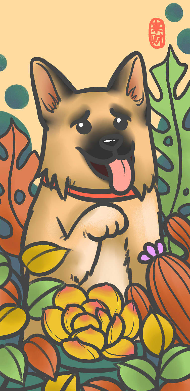 em...记录一下我好久没有发的板绘吧哈哈哈