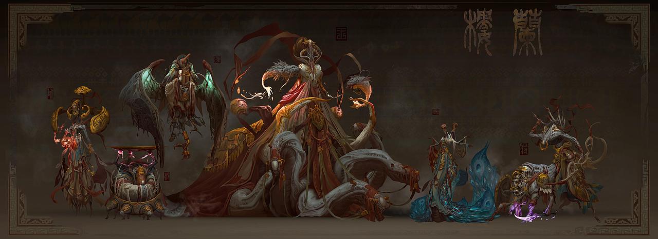 GGAC第二届全球游戏美术概念大赛奖项全揭秘第一弹!