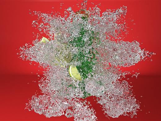 AE C4D Twixtor篇 水花渲染+升格(超慢动作)