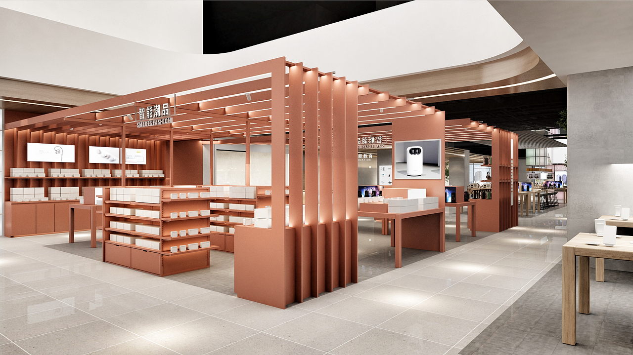 张杺作品:苏宁极物重庆观音桥店