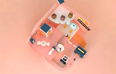 小小工作室- c4d（图ZMjE2NDU1MDcy） - 建筑/空间 - 站酷设计师wisemiaoao原创素材 - 站酷ZCOOL