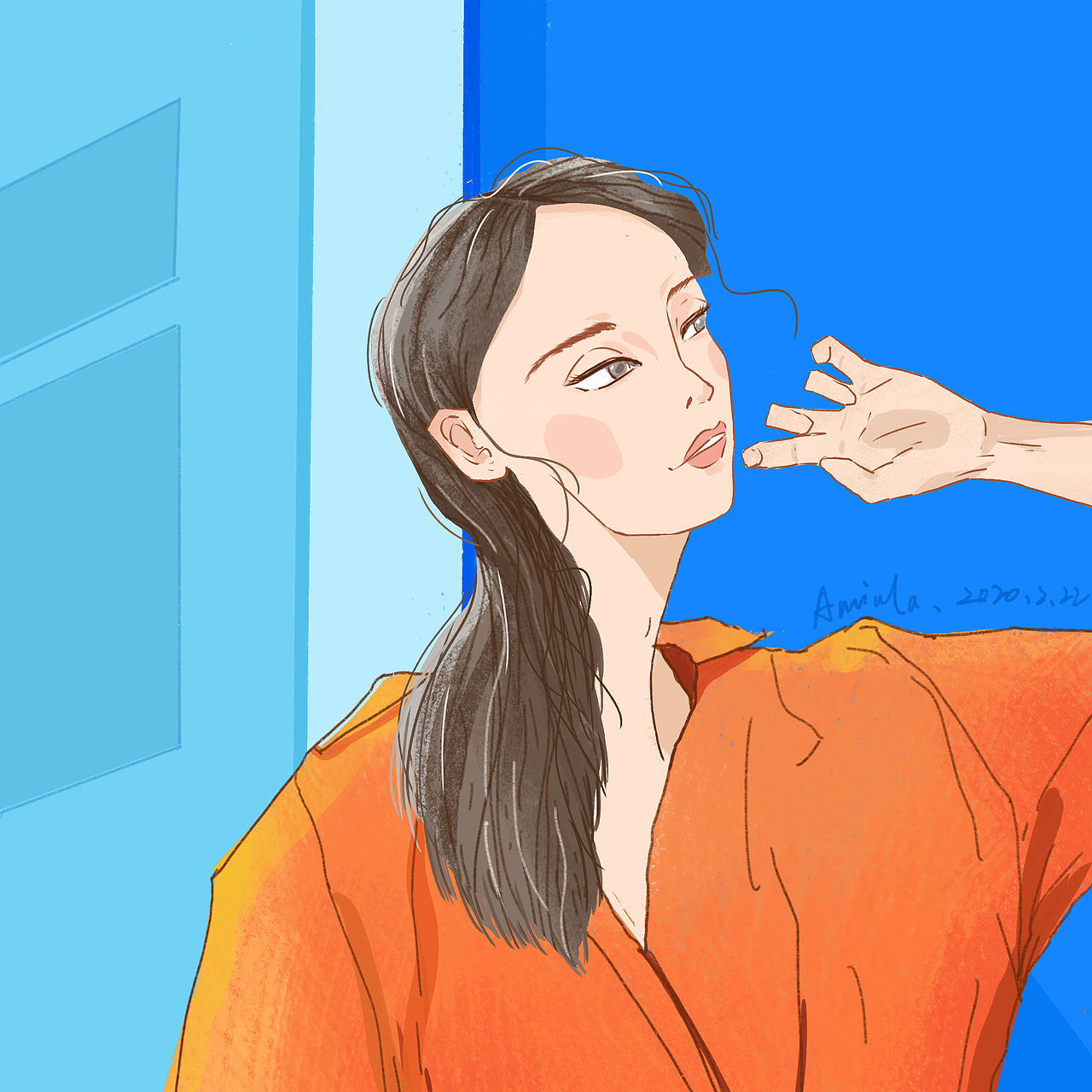 2020，我的美丽碎片之插画（图ZMjM4NjEzNTg4） - 艺术插画 - 站酷设计师Amiula原创素材 - 站酷ZCOOL