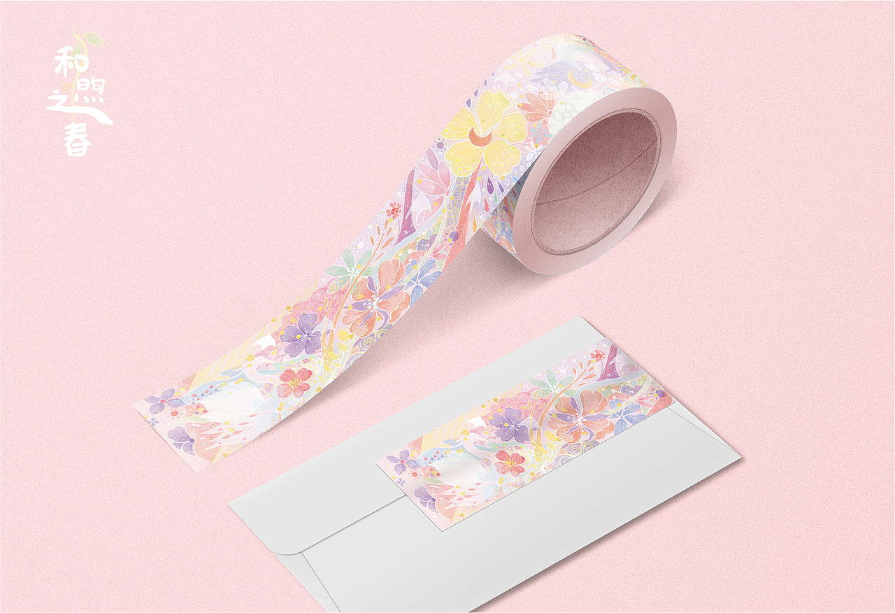 [ 和纸胶带 ] 和煦之春（图ZMjQ1MjY2OTIw） - 商业插画 - 站酷设计师飞想飞原创素材 - 站酷ZCOOL