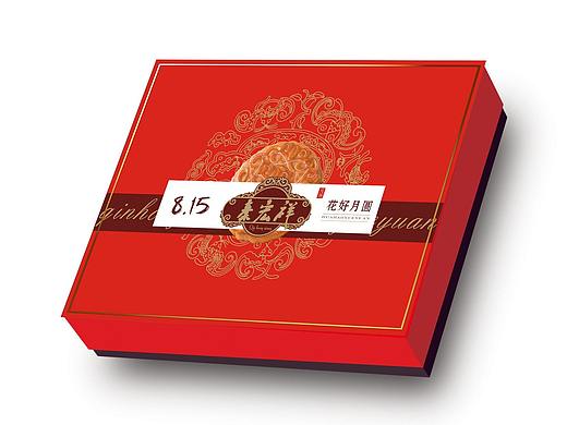 月饼盒效果图