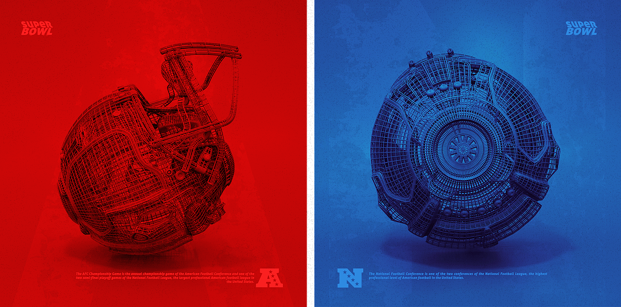 2019 Super Bowl · 超级碗（图ZMTQzNTAyMTg4） - 其他三维 - 站酷设计师玩索家原创素材 - 站酷ZCOOL