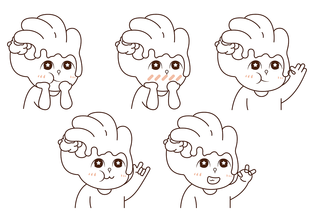 不知道叫什么但是很喜欢的作品（图ZMjYzMDIxNjgw） - IP形象 - 站酷设计师轶一原创素材 - 站酷ZCOOL