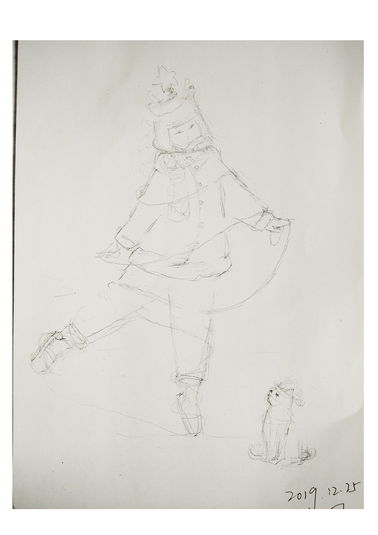 《成为你的圣诞老人，我也是你的圣诞树》（图ZMTkwOTQ1NjUy） - 新锐潮流插画 - 站酷设计师喵画嘉嘉原创素材 - 站酷ZCOOL