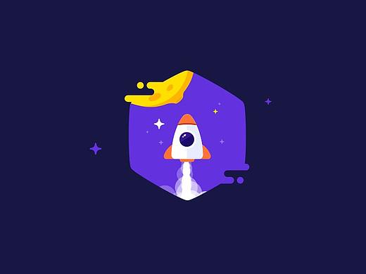 #火箭图标动效1#