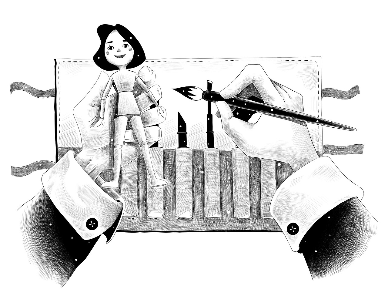 一些儿童插画作品(已商用)