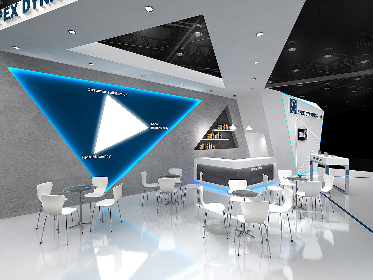 展会展厅展示展览会展设计3D效果图（图ZMTc3ODkwMDA0） - 场景 - 站酷设计师3D设计师NG男原创素材 - 站酷ZCOOL