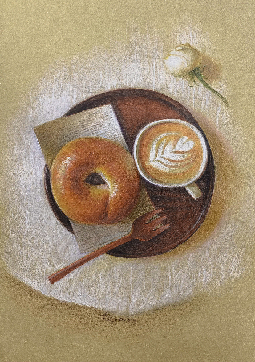 彩铅下午茶（图ZMzU0Mzk3MTg0） - 绘画 - 站酷设计师RJ贰玖原创素材 - 站酷ZCOOL
