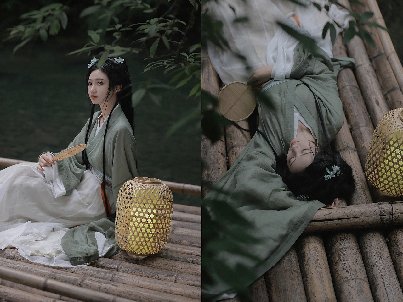 青城山清冷汉服写真