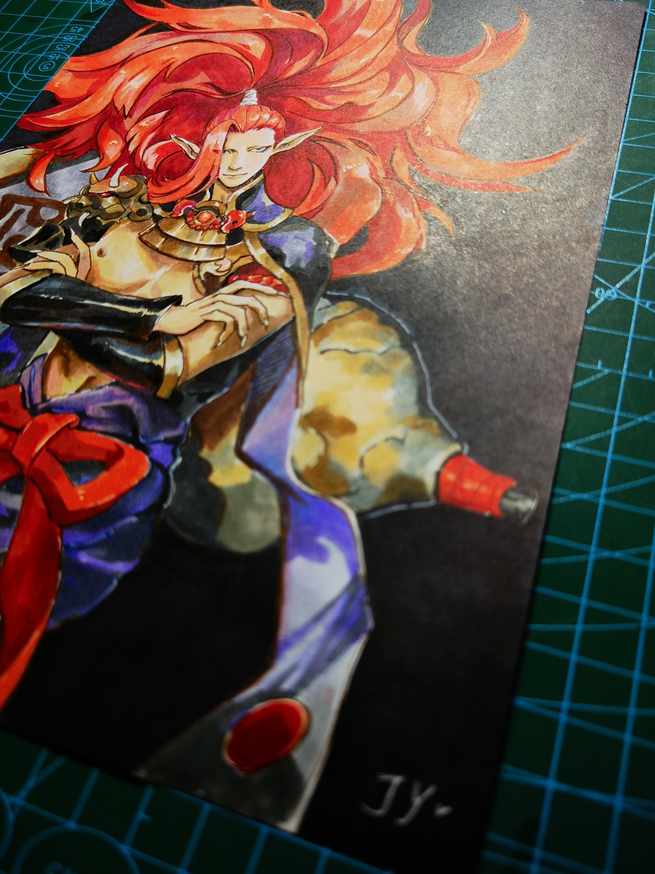 【马克笔-阴阳师】酒吞童子