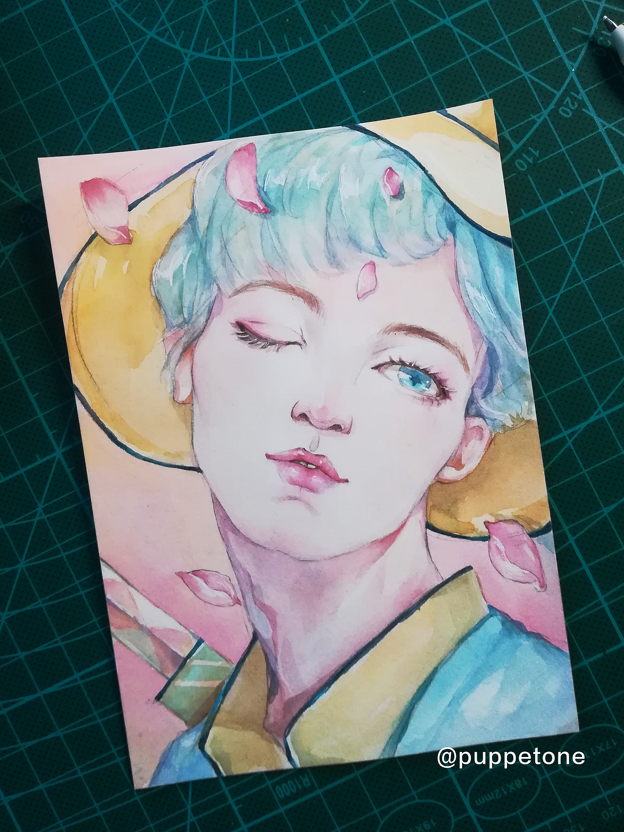 【puppetone】2018年水彩/手绘本 🌟第一弹（图ZMTQ4NTA5ODc2） - 创作习作 - 站酷设计师puppetone原创素材 - 站酷ZCOOL