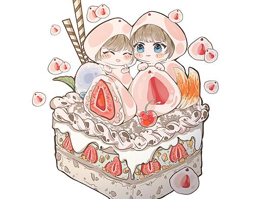 七夕和老婆的贺图（个人主页-ZNTQ2MDE3NDA=） - 其他动漫 - 站酷设计师月光下的辉夜姬原创素材 - 站酷ZCOOL