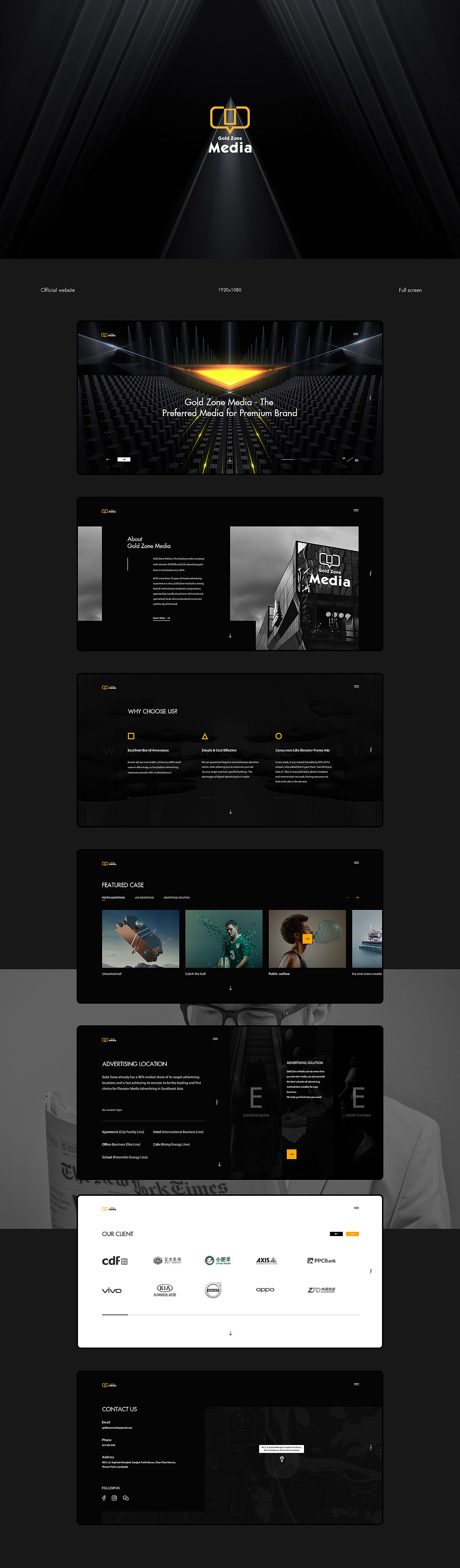 网页总结一(全屏式）（图ZMjQwODMxNTEy） - 企业官网 - 站酷设计师Cary_车原创素材 - 站酷ZCOOL