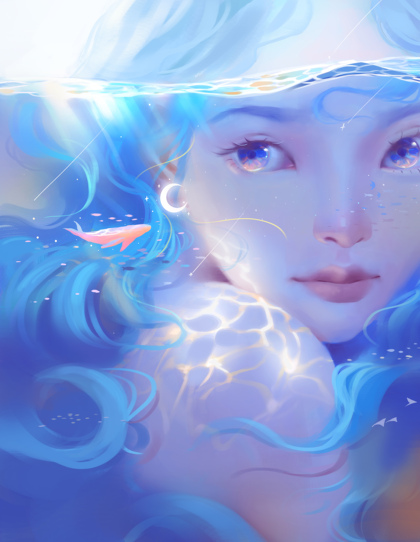 插画-人像