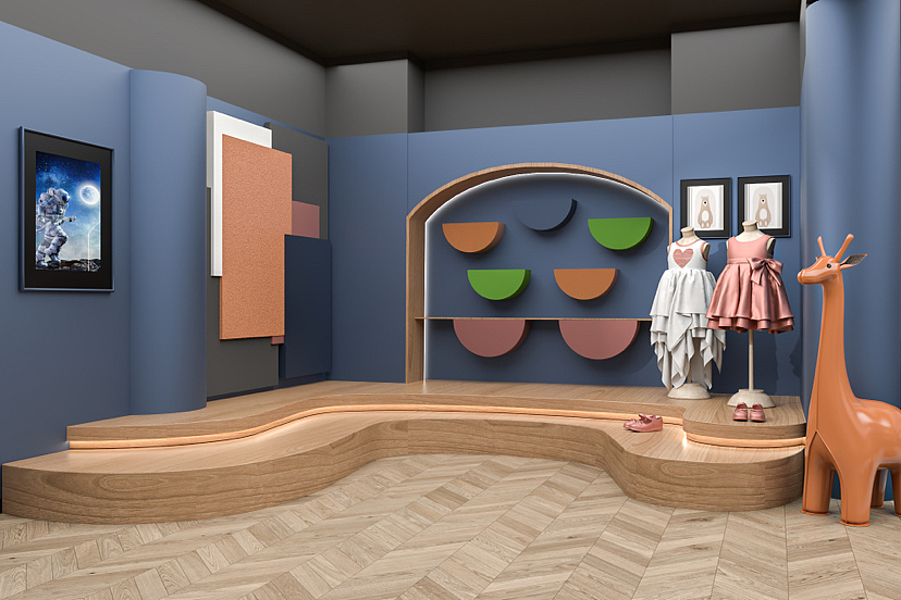 舞蹈空间设计（图ZMzM3MTMzNzUy） - 商业空间设计 - 站酷设计师1152466064原创素材 - 站酷ZCOOL