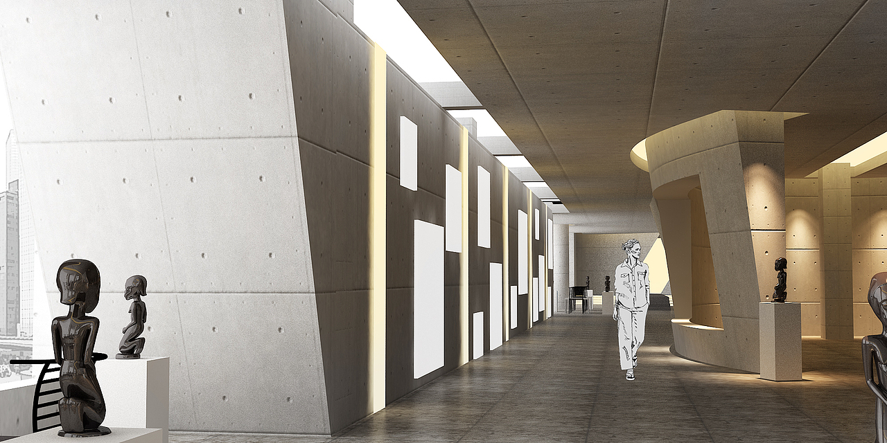 服装陈列“博物馆”设计概念（图ZNzc3NjQ4MjA=） - 家装设计 - 站酷设计师kolay原创素材 - 站酷ZCOOL