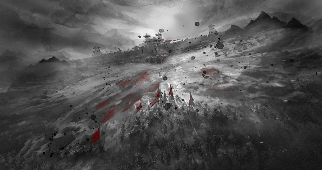 春秋战国西安 |                                              插画