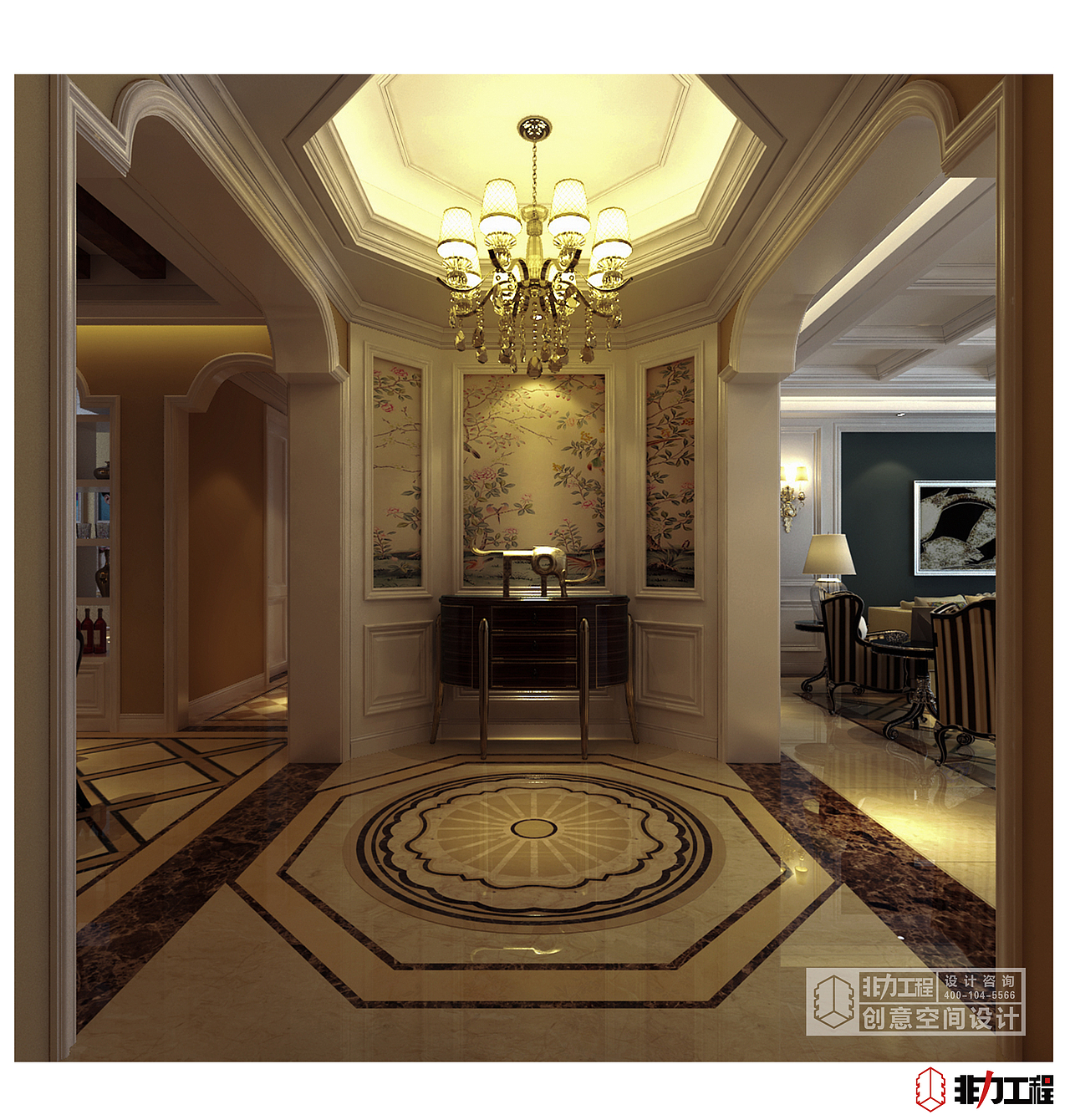 【非力工程·復(fù)地東山國際】- 案例分享（圖ZNzAzMTE4NTI=） - 家裝設(shè)計 - 站酷設(shè)計師非力一家裝設(shè)計原創(chuàng)素材 - 站酷ZCOOL