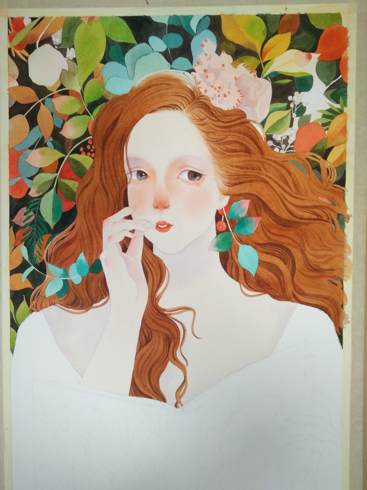 水彩人物(临摹)