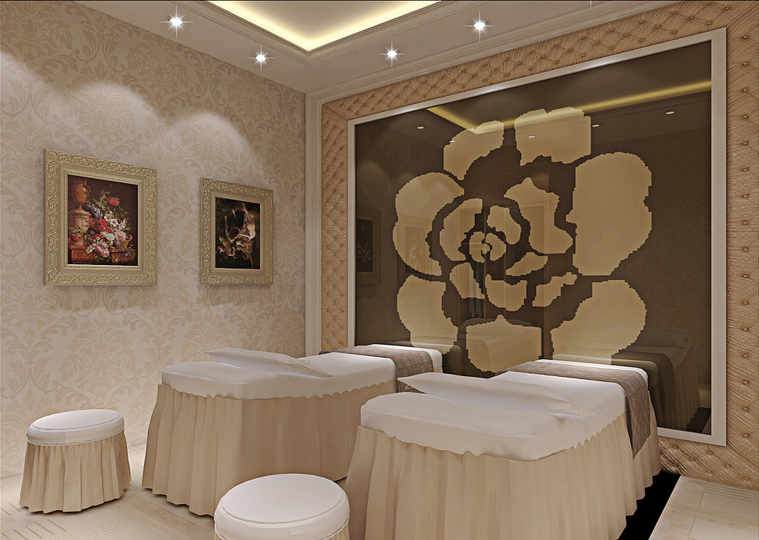 中山美容院装修设计案例|简欧风格