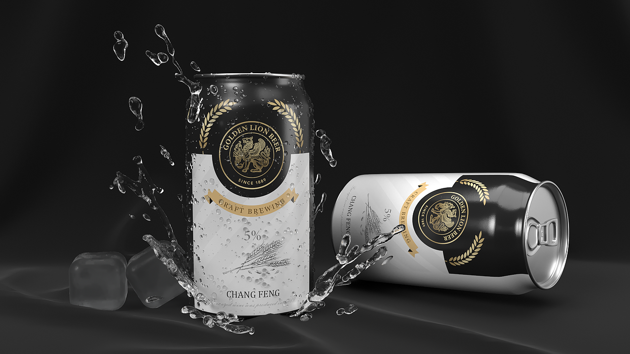 金狮啤酒（图ZMjE2MTgyOTY4） - 包装 - 站酷设计师ANDY赵原创素材 - 站酷ZCOOL