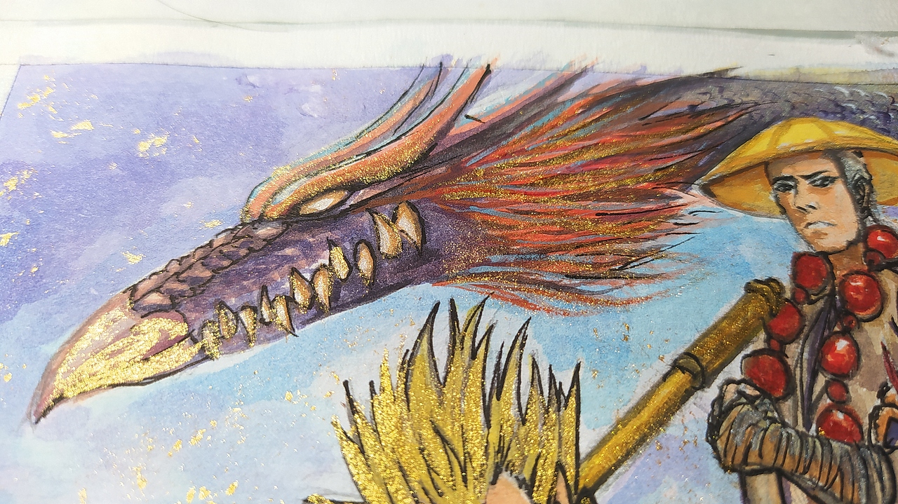 【水彩手绘】《西行纪》师徒同人大合集