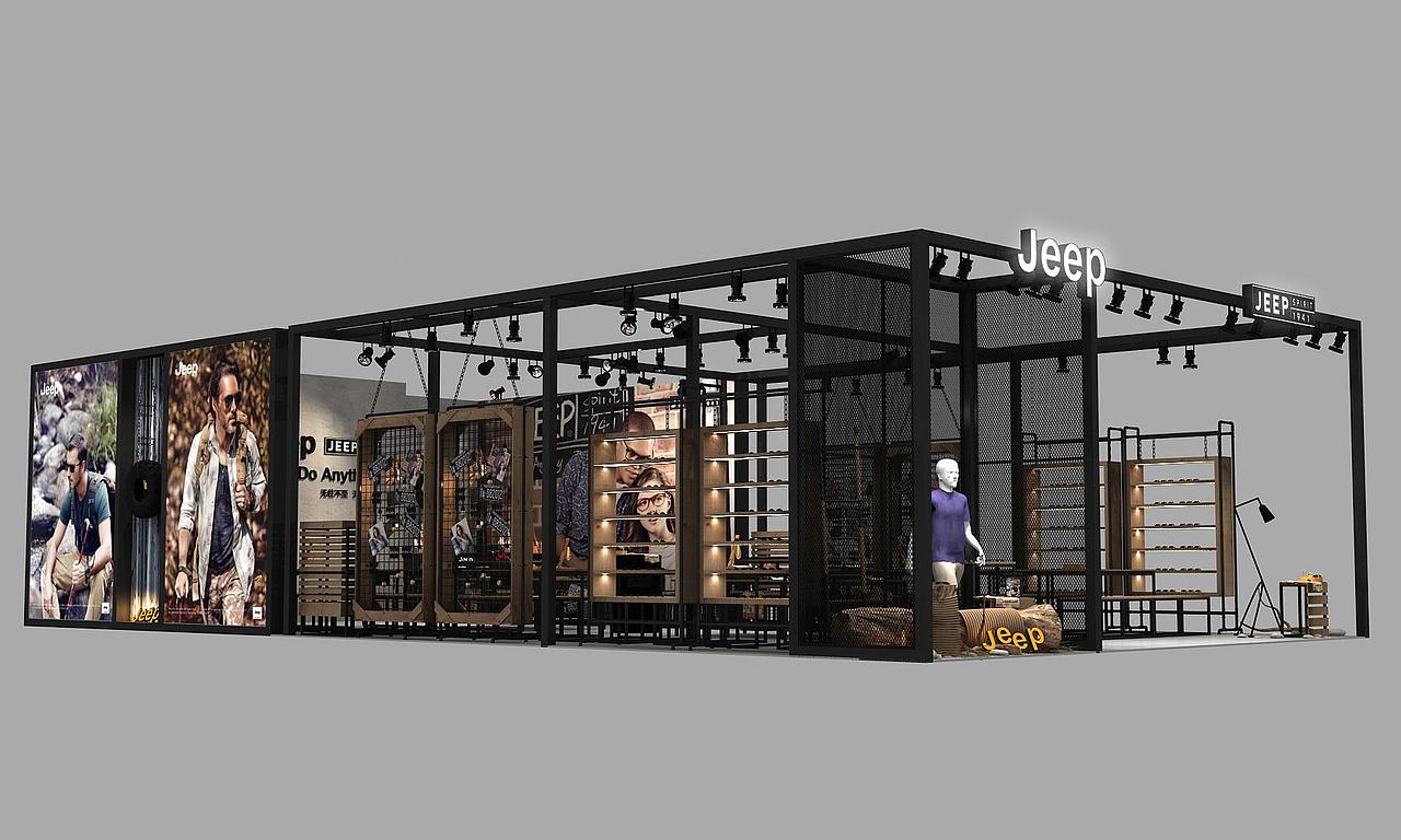 JEEP展会设计（图ZMzE2NjcwMjA=） - 展陈设计 - 站酷设计师cc2pp原创素材 - 站酷ZCOOL