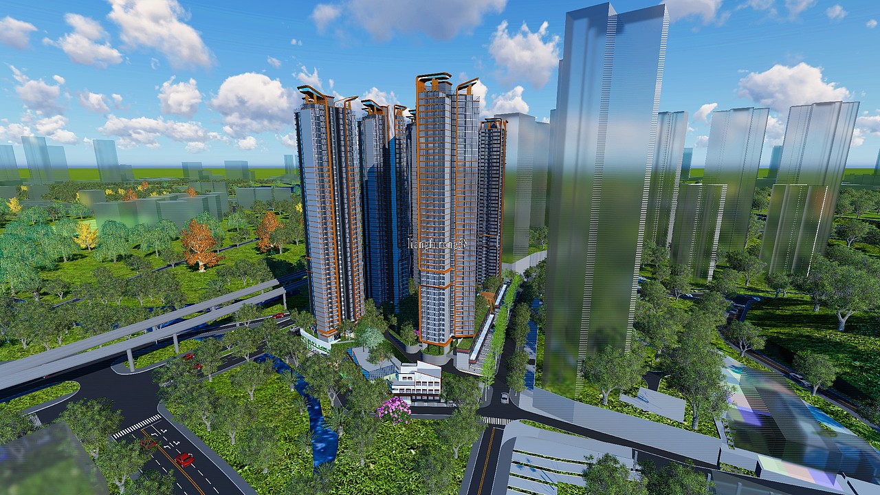室外建筑效果图（图ZMjA2MDY2Nzk2） - 建筑/空间 - 站酷设计师雍荣尔雅01原创素材 - 站酷ZCOOL