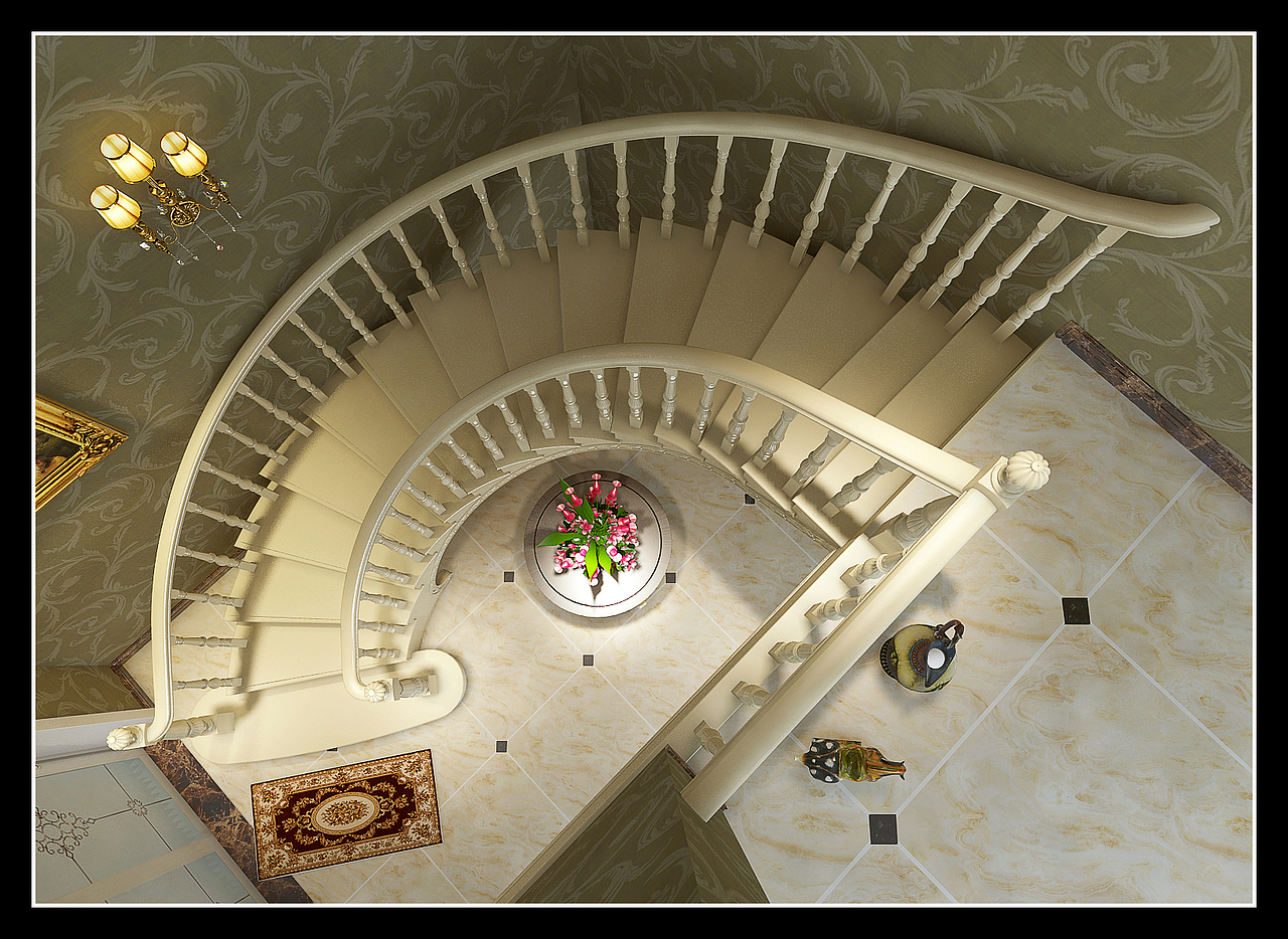 复式别墅楼梯楼梯方案