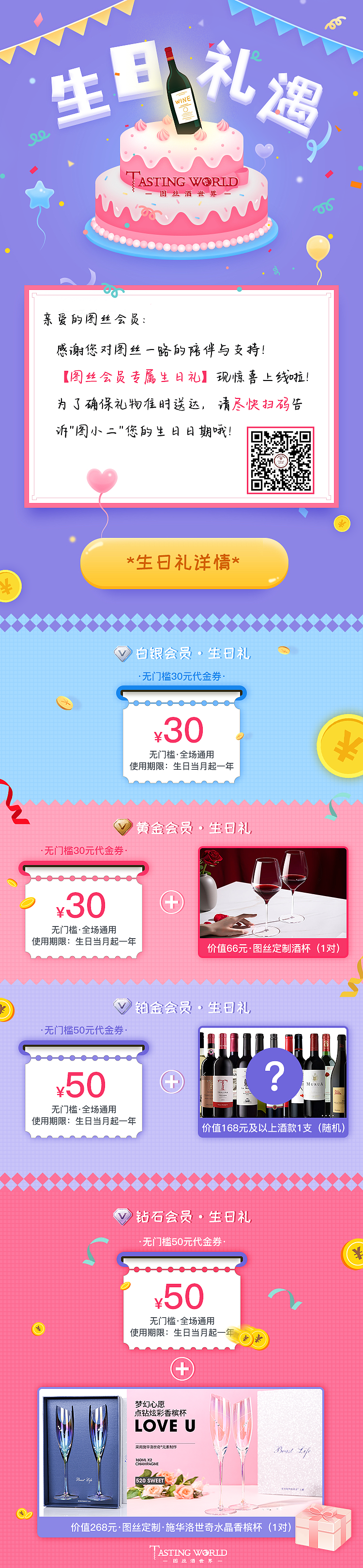 生日礼遇（图ZMjE0NjUzOTA0） - 海报 - 站酷设计师AuroraNicole原创素材 - 站酷ZCOOL