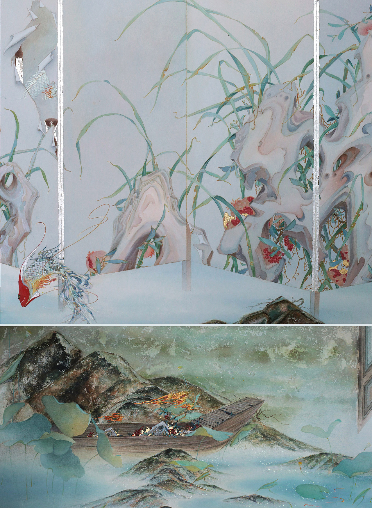 如梦令 · 仙闼幻境（图ZMjI1NDA0MDUy） - 绘画 - 站酷设计师三山七鸦原创素材 - 站酷ZCOOL