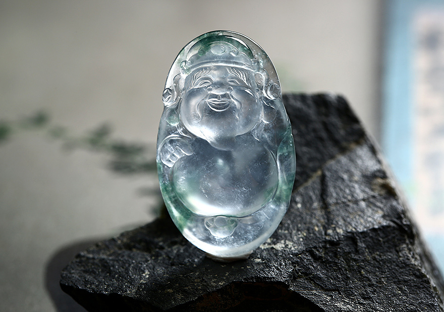 聚翠光廊—翡翠摄影—飘花财神