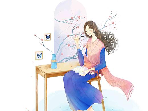 静待花开（个人主页-ZMzI5MTg3Njg=） - 商业插画 - 站酷设计师花花洛原创素材 - 站酷ZCOOL