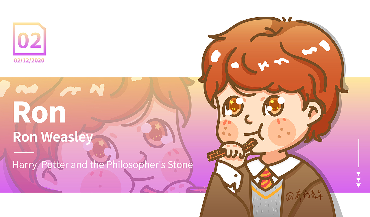 哈利波特Q版（图ZMTk2MTEyNzEy） - 创作习作 - 站酷设计师一个人工作室原创素材 - 站酷ZCOOL