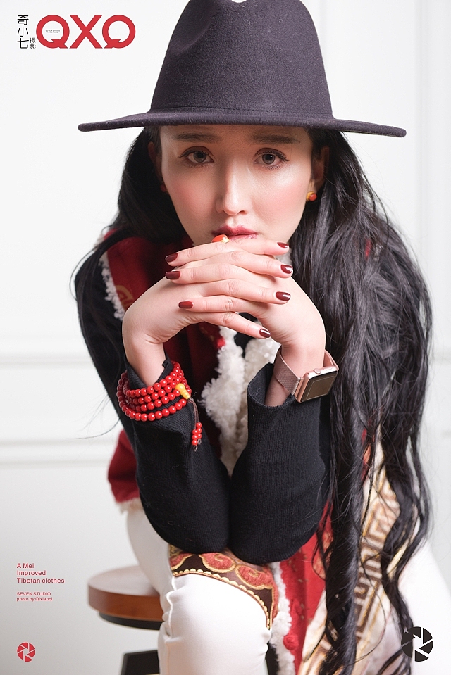 阿美和她的改良藏装(超多美图)(图ZNzU1MTkxNzY=) - 人像摄影 - 站酷设计师奇小七原创素材 - 站酷ZCOOL