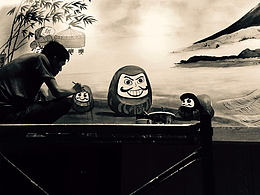 手游“阴阳师”餐厅彩绘