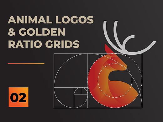 Animal Logo and Golden Ratio Grids - Part 02