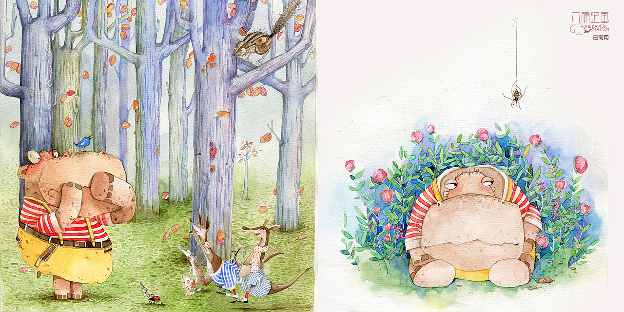 分享收藏北极熊老虎老虎暑期新作品,送给孩子们的开学礼!