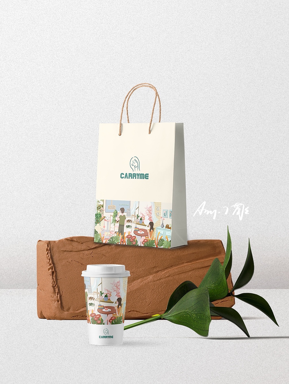 原创奶茶店遇见温馨包装设计（图ZMjQ4NzA2Mjky） - 商业插画 - 站酷设计师AmyJ菌菌原创素材 - 站酷ZCOOL