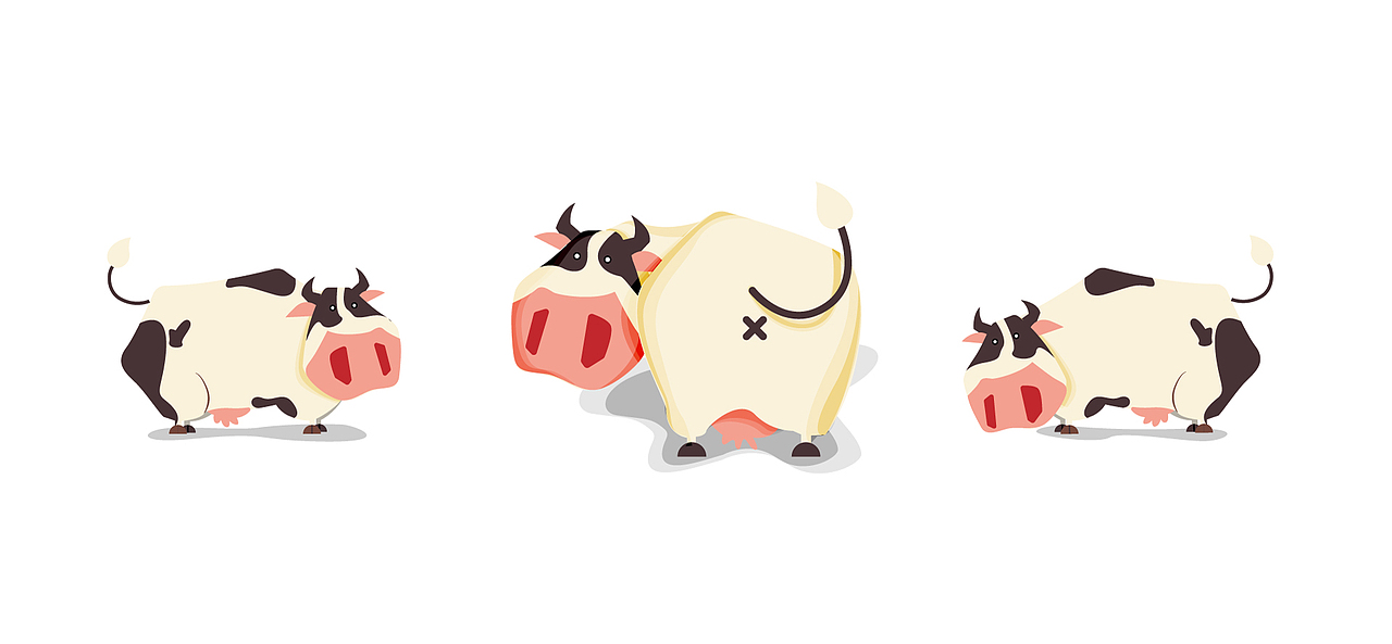 金典包装插画：共生造物·有机会更好（图ZMTIxNTc4NTQw） - 包装 - 站酷设计师程贰米原创素材 - 站酷ZCOOL