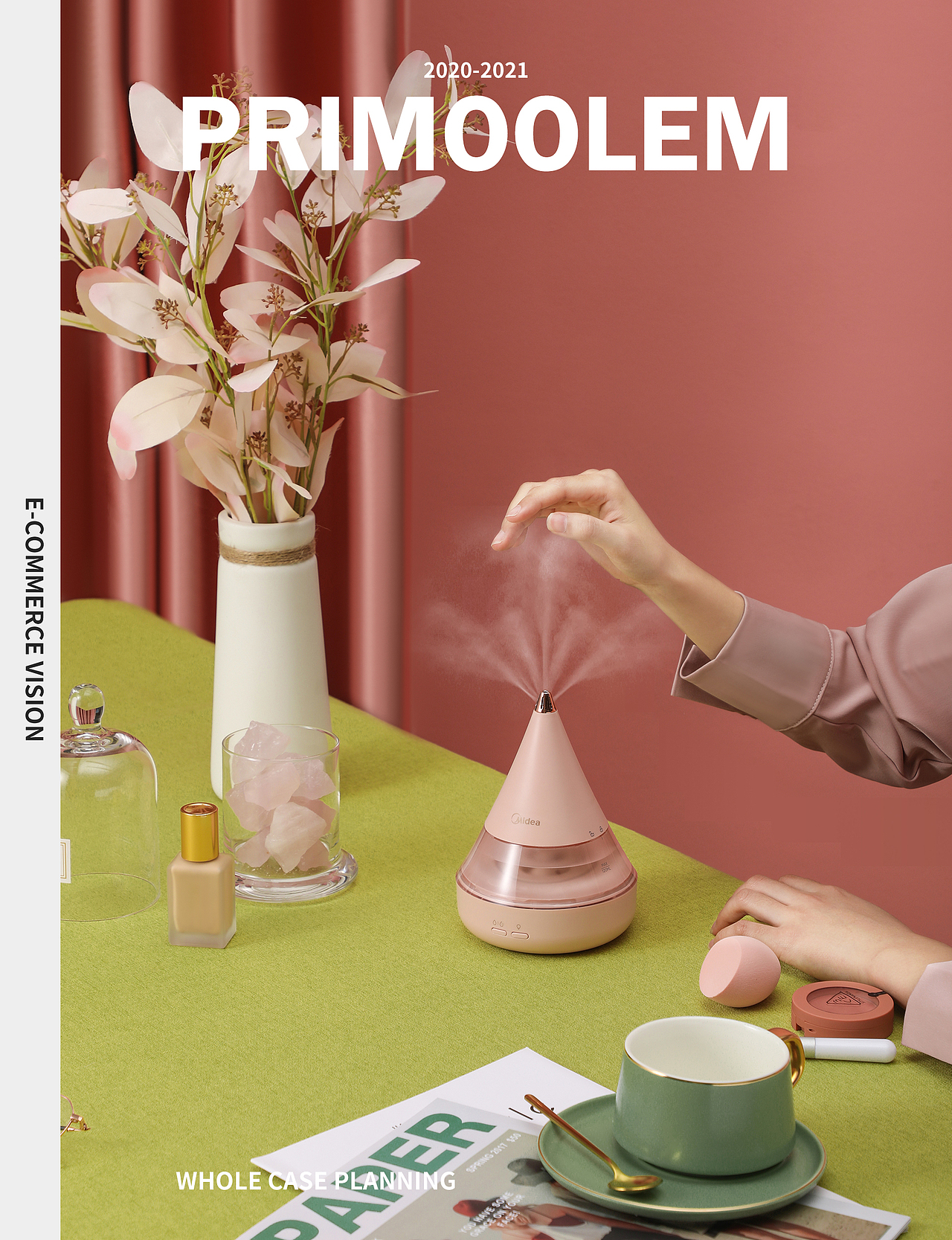 美的迷你加湿器&平面拍摄&Primoolem（图ZMjM0MDk2NTg4） - 产品摄影 - 站酷设计师小学生林怀纯原创素材 - 站酷ZCOOL