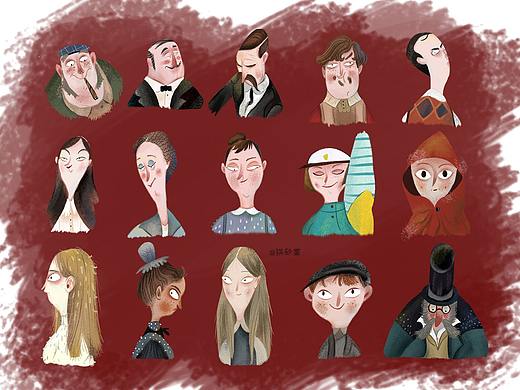 臨摹插畫（個人主頁-ZNDY2MTgzOTI=） - 創(chuàng)作習(xí)作 - 站酷設(shè)計師修煉鐵砂掌Duang原創(chuàng)素材 - 站酷ZCOOL