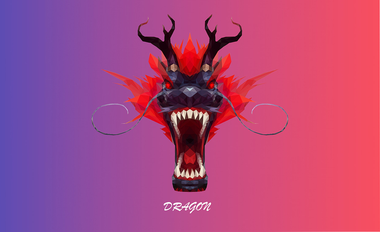 十二生肖 低多边形（图ZNzg5MjU1NjA=） - 图标 - 站酷设计师ch洋咩咩原创素材 - 站酷ZCOOL