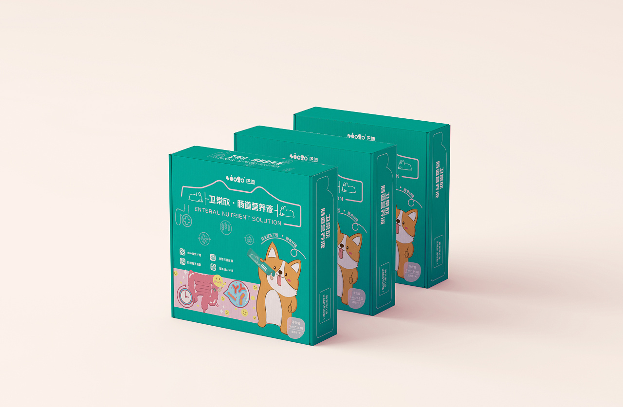 巴迪宠物营养液包装设计|平面|包装|肉肉队长 - 原创作品 - 站酷