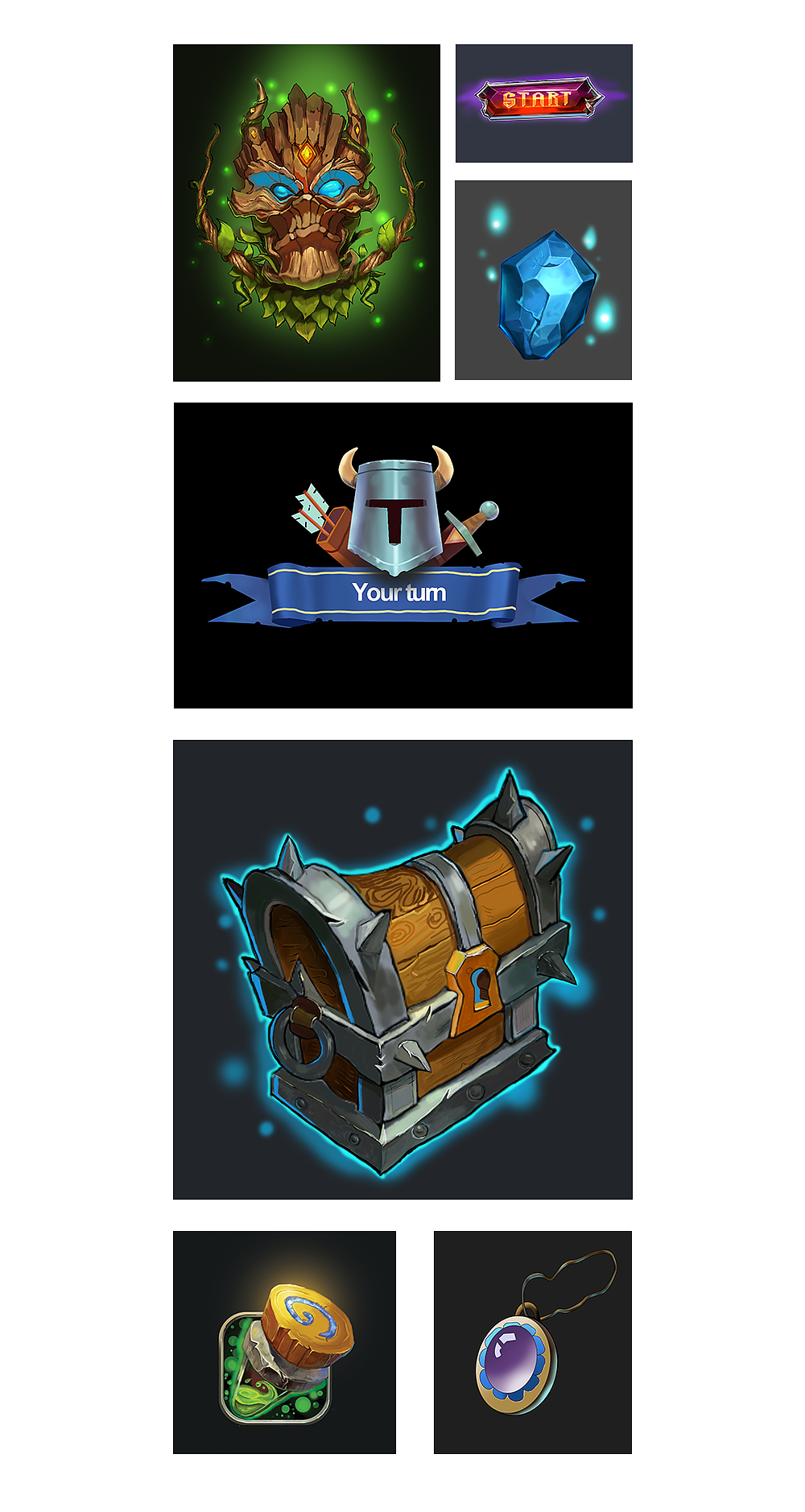 手绘icon|ui|游戏ui|luckyismine - 临摹作品 - 站酷 (zcool)