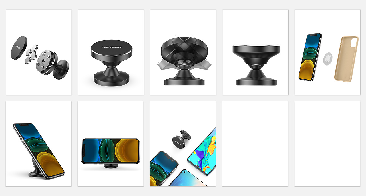 春节之后 一些UGREEN产品渲染